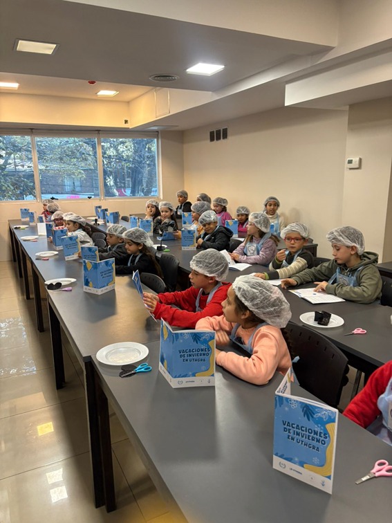 Curso de cocina para niños en vacaciones de invierno